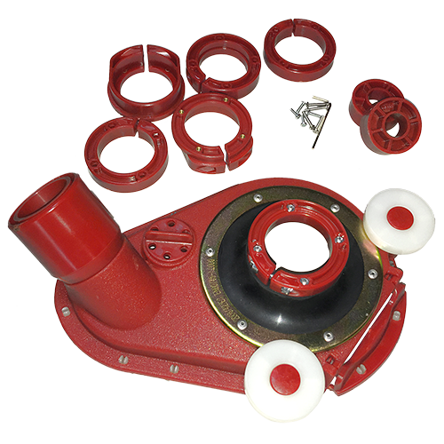 Ermator Dust Shroud 5" Premium Deluxe with Collars - 201500381