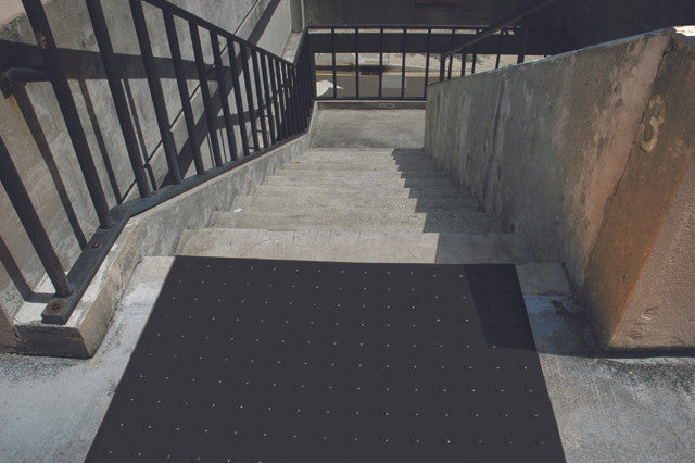 UltraTech ADA Pads - 2' x 4' - Surface Mount (Retrofit) Black - 0757
