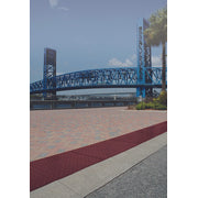 UltraTech ADA Pads - 2' x 4' - Surface Mount (Retrofit) Brick Red - 0761