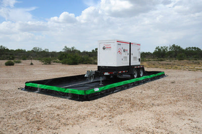 UltraTech Containment Berm - Collapsible Wall Model - 12' x 30' x 1' - 8556