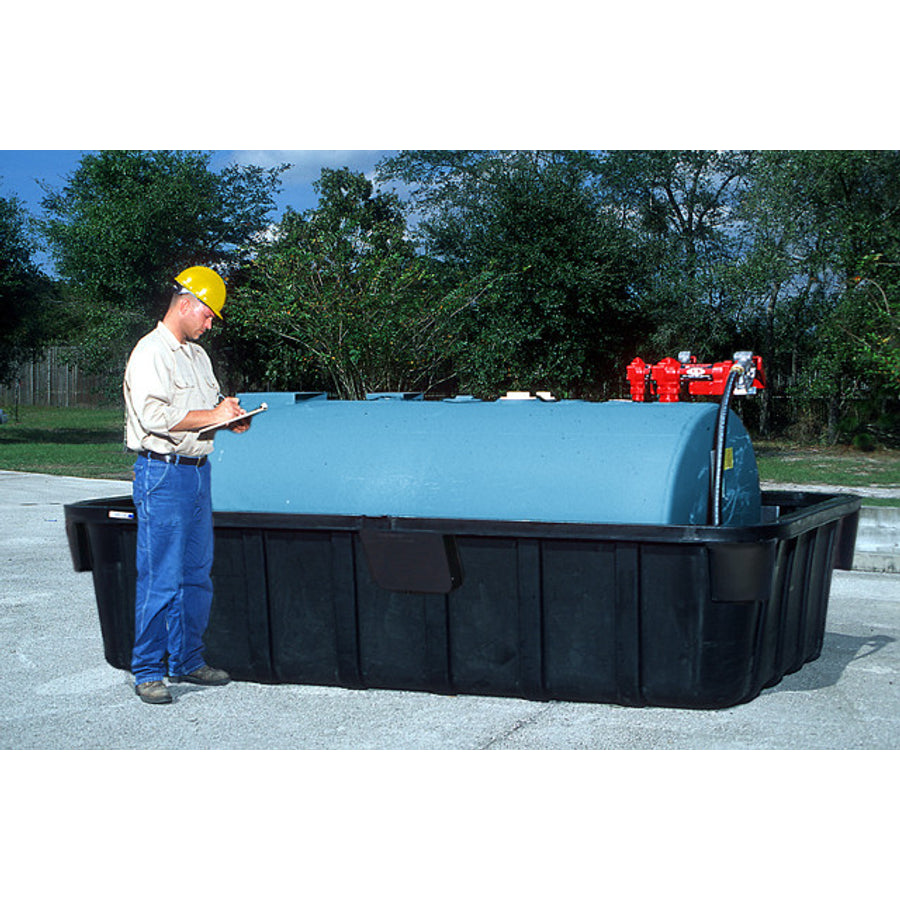 UltraTech Containment Sump 1000:  No Drain - Black - 2830