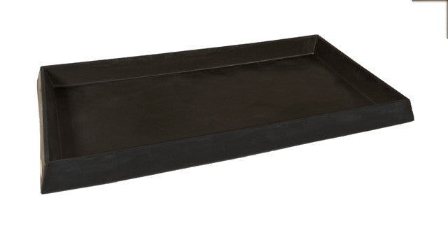 UltraTech Containment Tray:  No Grate - Black - 2328
