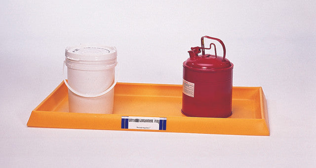 UltraTech Containment Tray:  No Grate - Yellow - 2351