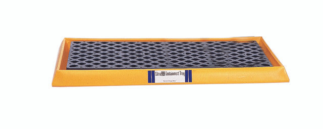 UltraTech Containment Tray:  With Grate - Yellow - 2352