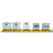 UltraTech Modular IBC Spill Pallet:  5 -Tank - Indoor Model - 1128