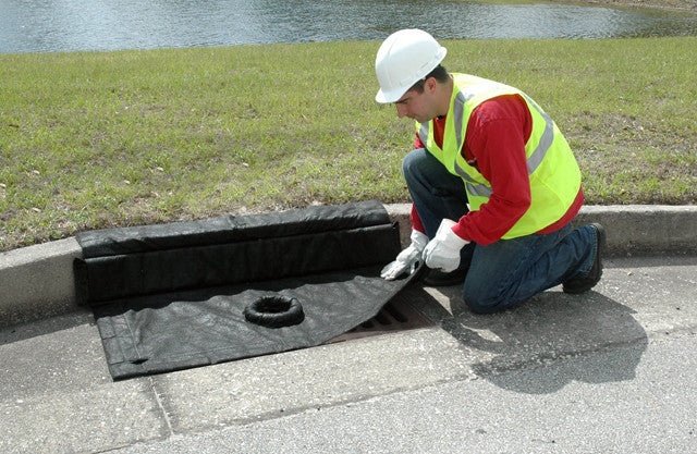 UltraTech Inlet Guard Plus - 2'x4' Curb Style - with overflow port - Sediment Model - 9165