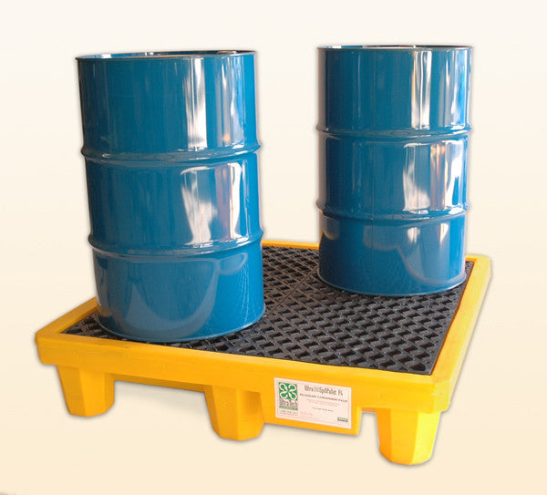UltraTech Spill Pallet P4 - No Drain - Yellow - 1000
