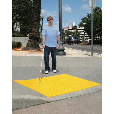 UltraTech ADA Pads - 2' x 5' - Surface Mount (Retrofit) Yellow - 0752