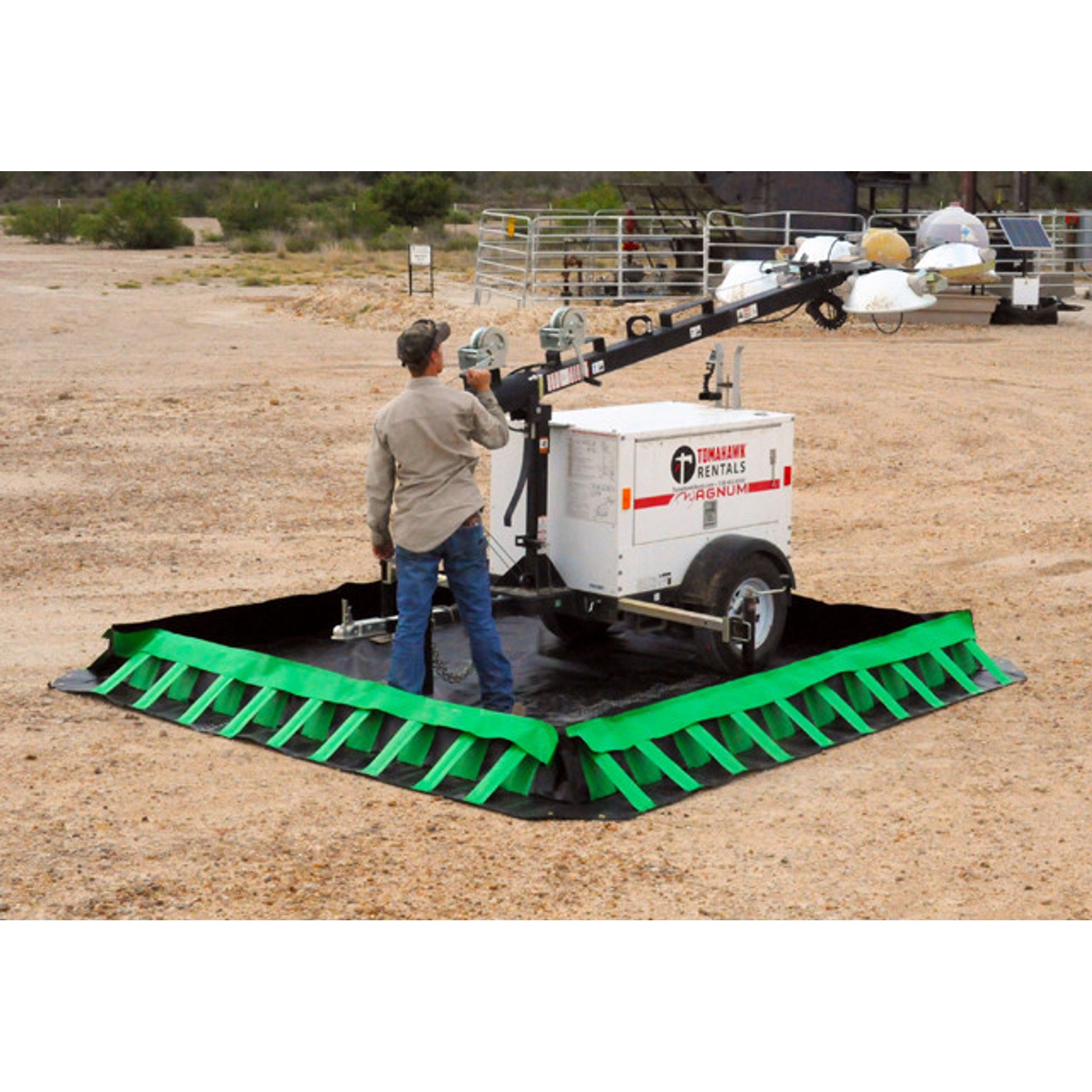 UltraTech Containment Berm - Compact Model: 12' x 40' x 1' - 8687