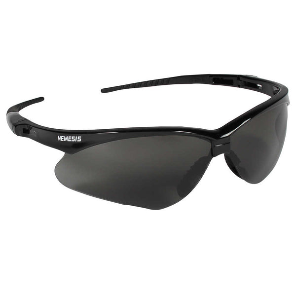 Jackson Safety Nemesis Smoke Anti-Fog Safety Glasses with Black Frame - 22475 - Box of 12
