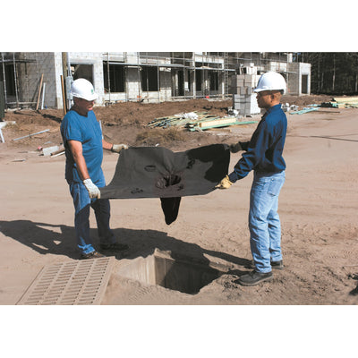 UltraTech Drain Guard Plus - Oil & Sediment - 48" x 36" - 10-Pack - Black - 9220