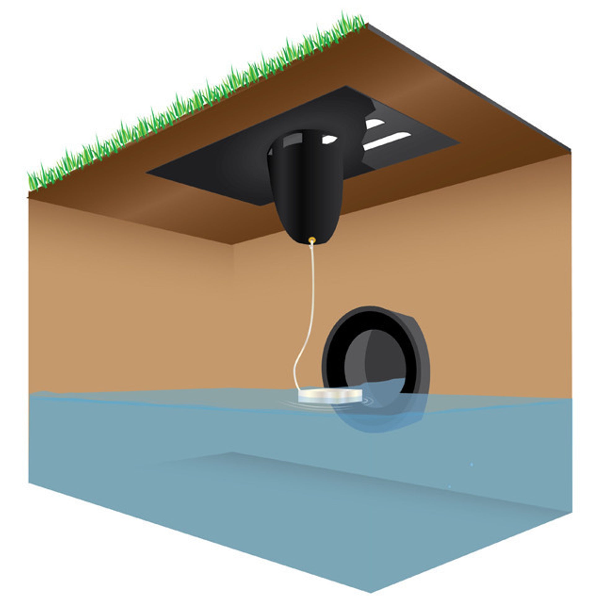 UltraTech Drain Guard - Archaea Boom Model - 48" x 36" - 1-Pack - Black - 9800