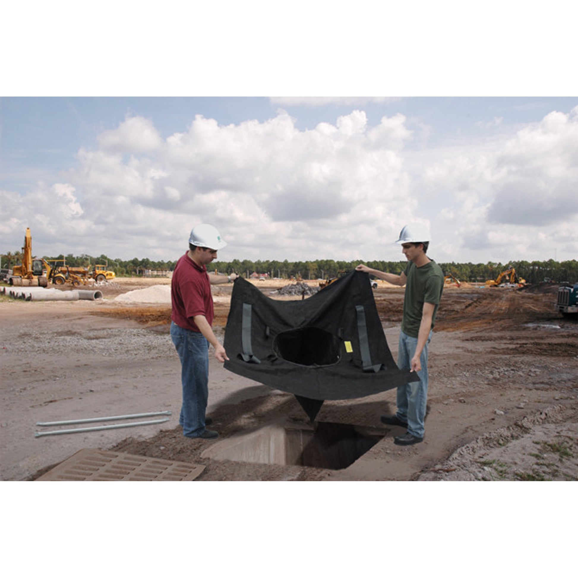 UltraTech Drain Guard - High Capacity Model - 60" x 60" - 1-Pack - Black - 9393