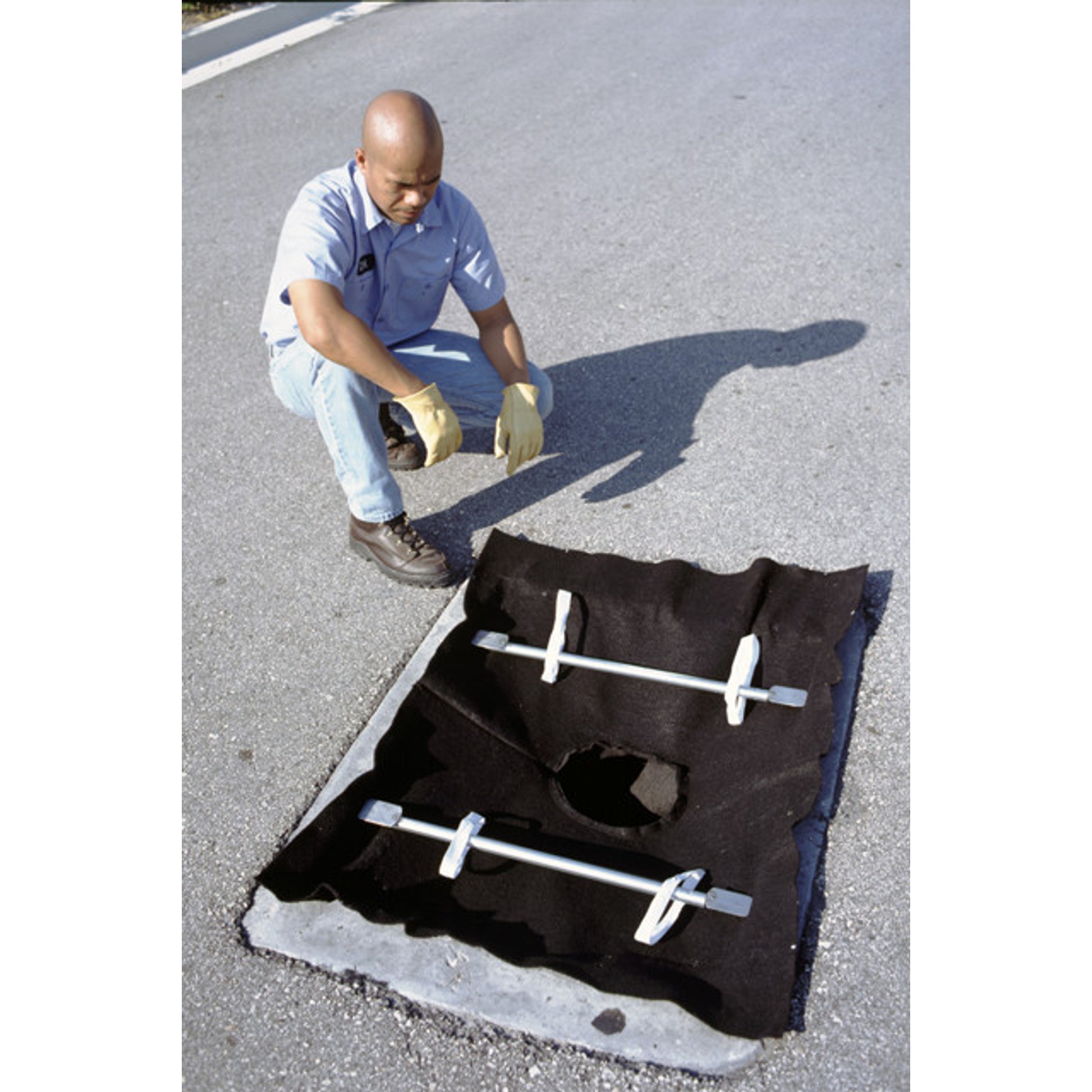 UltraTech Drain Guard Retainers for catch basins from 36" -62" - Set of 2 - 9238