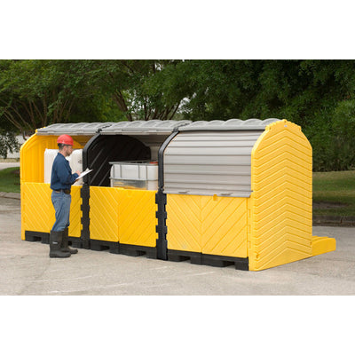 UltraTech Modular IBC Spill Pallet - 2-Tank - Outdoor Model - 1165