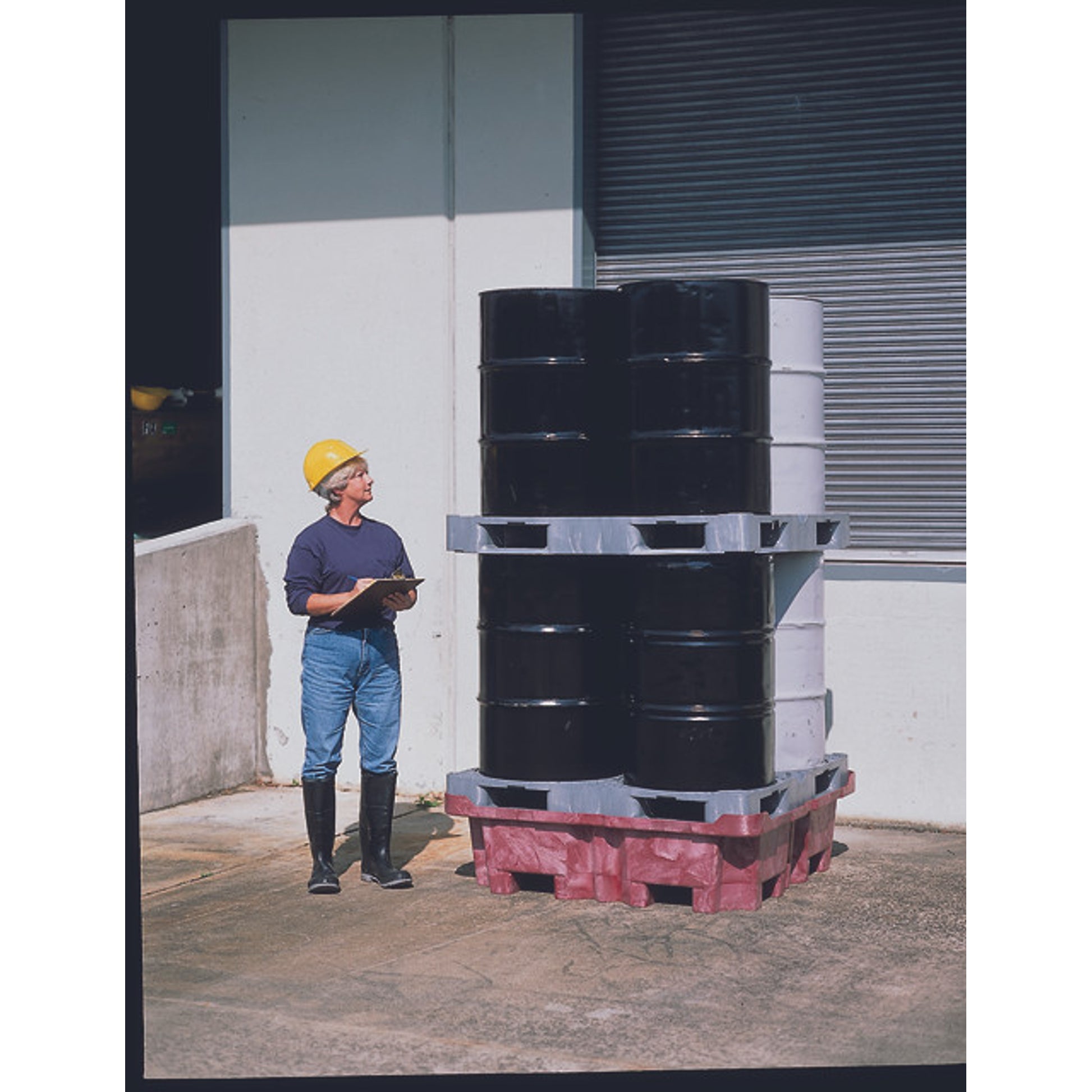 UltraTech Spill King With Drum Pallet - With Drain - 0802