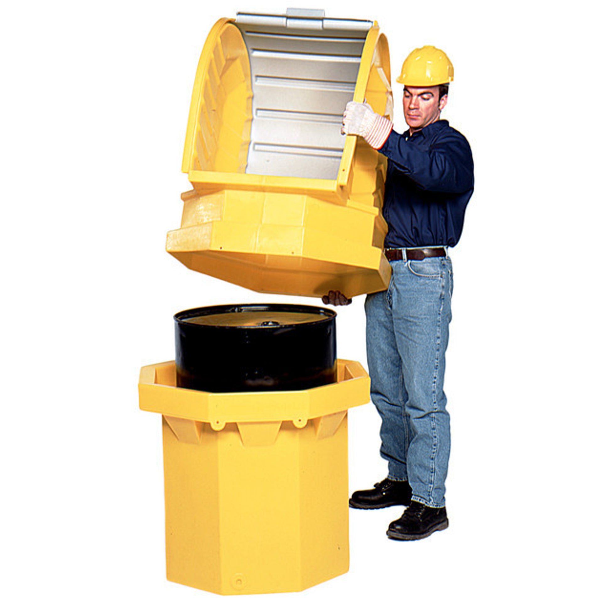 UltraTech Hard Top P1 Plus Spill Pallet - With Drain - 9641