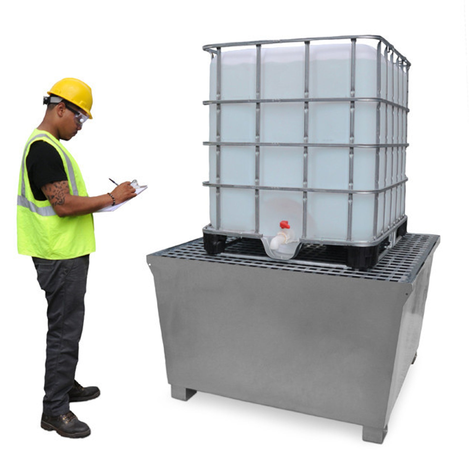 UltraTech Steel IBC Spill Pallet - 1184