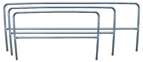 Galvanized Guardrail Sections