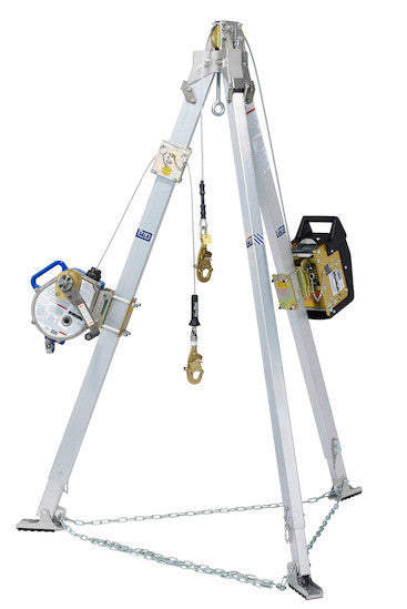 3M DBI-SALA Advanced 7 ft Tripod - Salalift II 60ft Winch and 50 ft Sealed - Blok 3 - Way SRL - 8301042