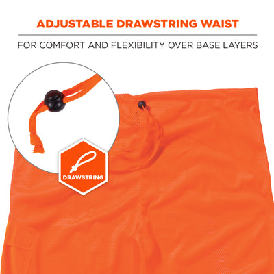 Ergodyne GloWear 8910 Hi-Vis Pants - Class E - Orange