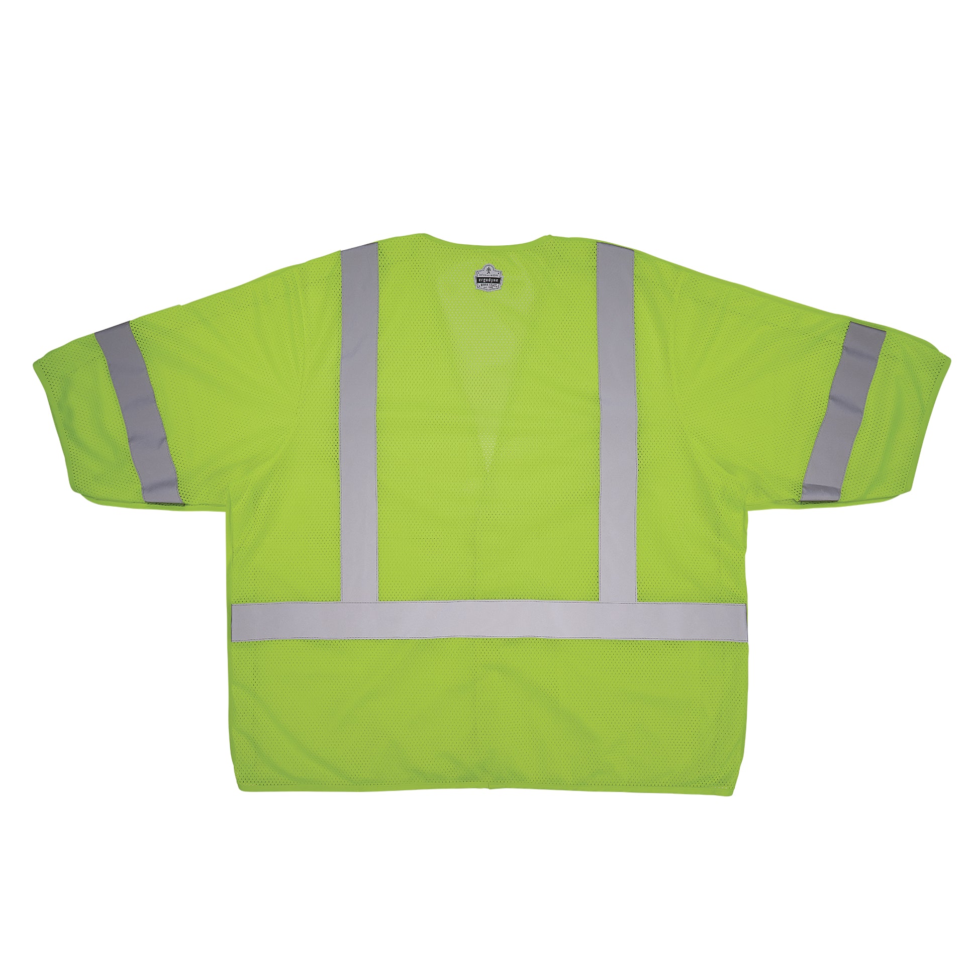 Ergodyne GloWear 8315BA Hi-Vis Breakaway Safety Vest - Type R, Class 3, Hook & Loop - Lime