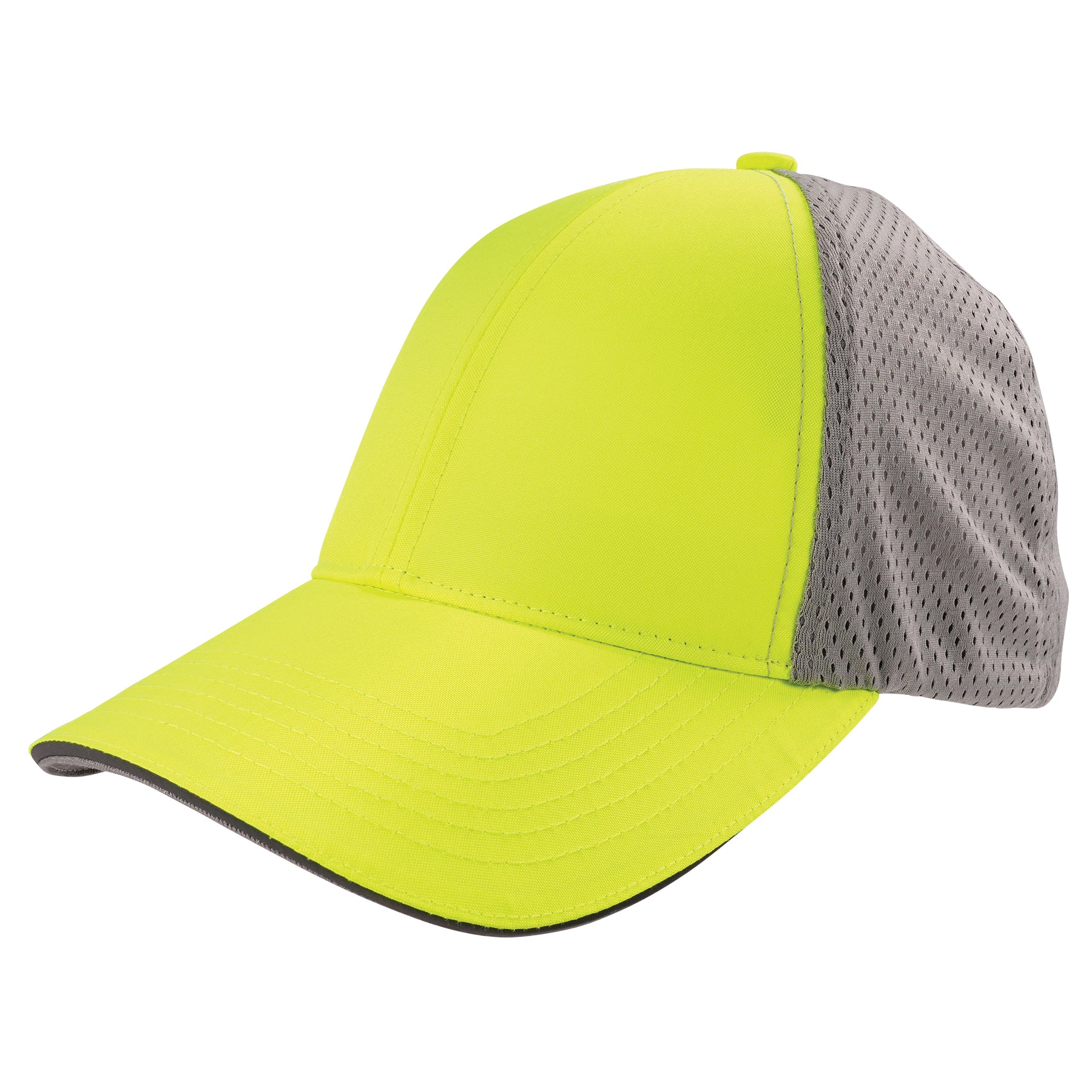 Ergodyne GloWear 8931 Hi-Vis Reflective Stretch-Fit Hat - Hi-Vis Lime