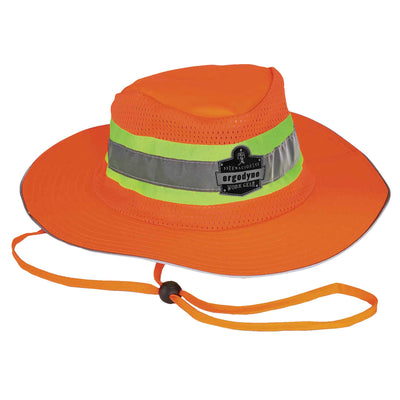 Ergodyne GloWear 8935 Hi-Vis Ranger Sun Hat - Orange