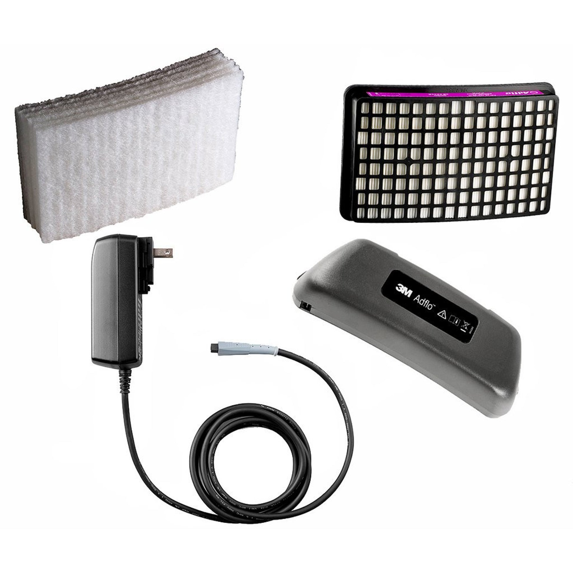 3M Adflo Powered Air Purifying Respirator Battery Promotional Kit 35-1099-17 - 1 Kit EA/Case