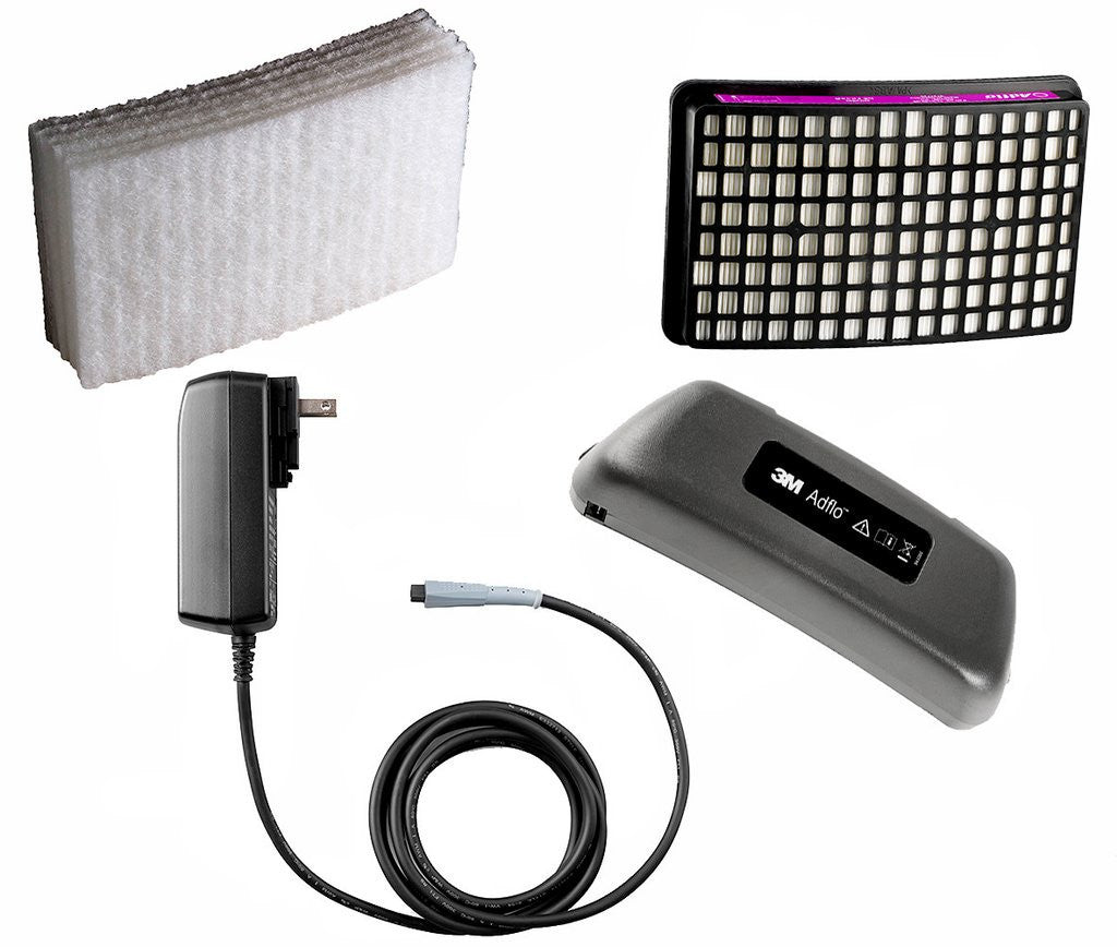 3M Adflo Powered Air Purifying Respirator Battery Promotional Kit 35-1099-17 - 1 Kit EA/Case