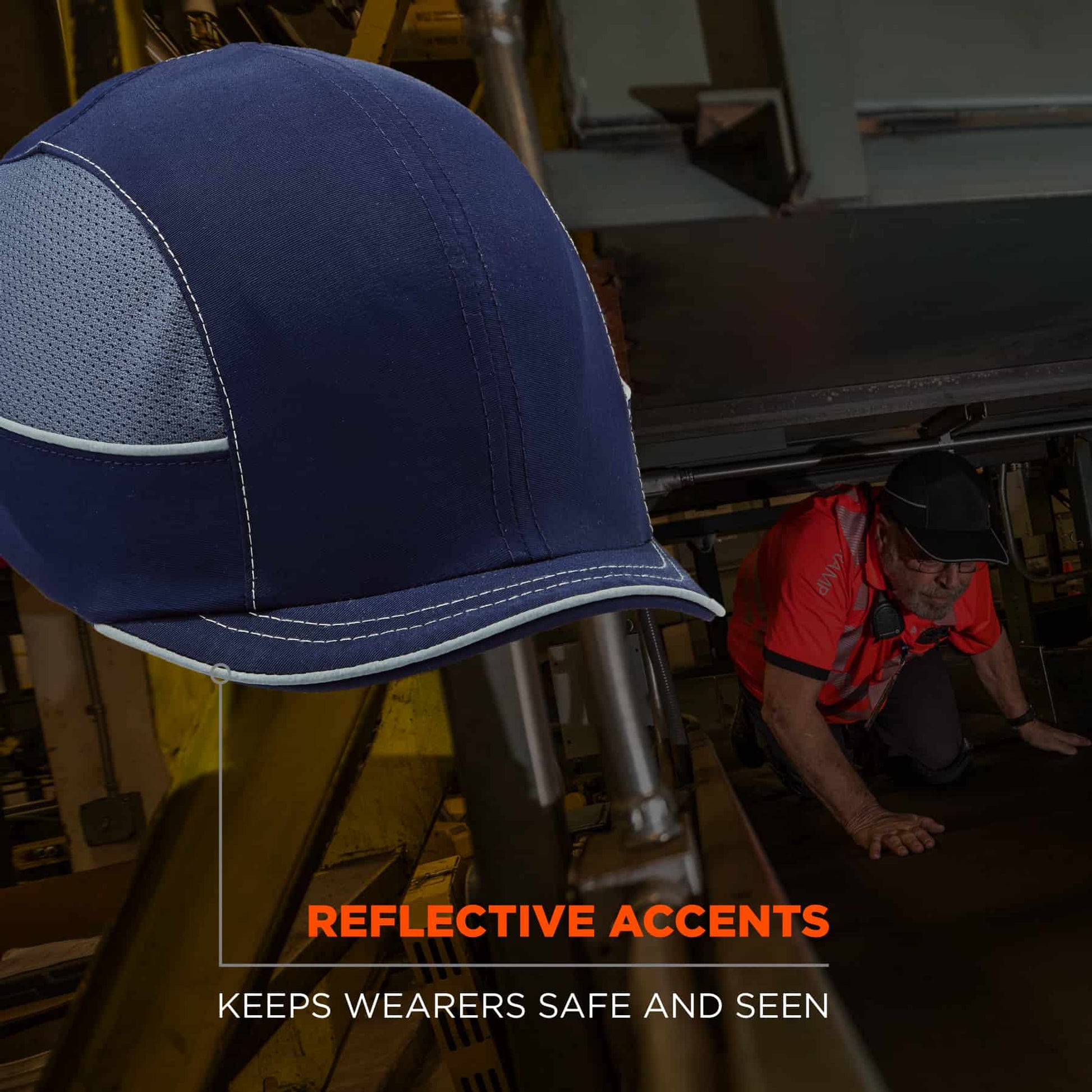 Ergodyne Skullerz 8950 Bump Cap Hat - Navy