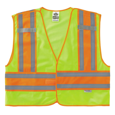 Ergodyne GloWear 8245PSV Hi-Vis Public Safety Vest - Type P, Class 2 - Lime