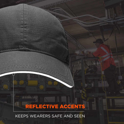 Ergodyne Skullerz 8946 Standard Baseball Cap and Bump Cap Insert - Hat w/ Insert