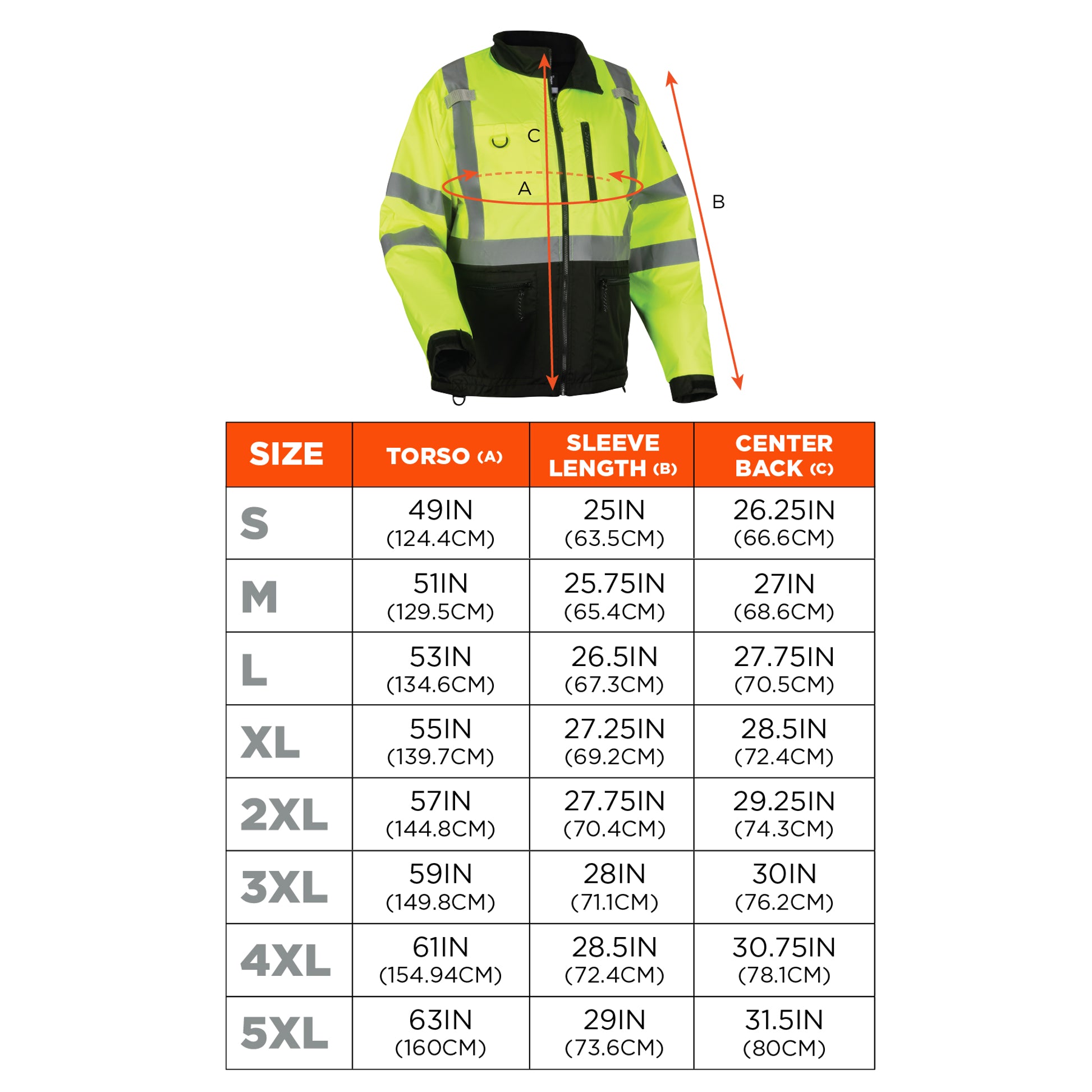 Ergodyne GloWear 8351 Hi-Vis Windbreaker Water-Resistant Jacket - Type R, Class 3 - Lime