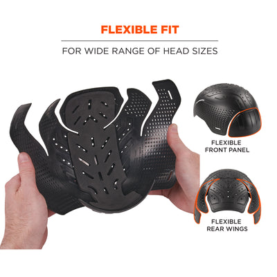 Ergodyne Skullerz 8943F(x) Universal Bump Cap Insert - Flexible Hinged