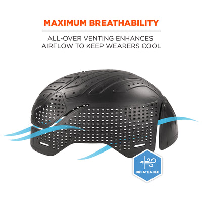 Ergodyne Skullerz 8943F(x) Universal Bump Cap Insert - Flexible Hinged