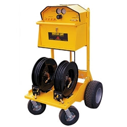 Air Systems Ergo-Air Cart With Low Pressure Alarm Whistle 2400 PSI Regulator and Pneumatic Tires EAC-97PTNB
