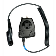3M PELTOR Push-To-Talk (PTT) Adapter - Motorola Turbo - NATO Wiring - FL5063-02