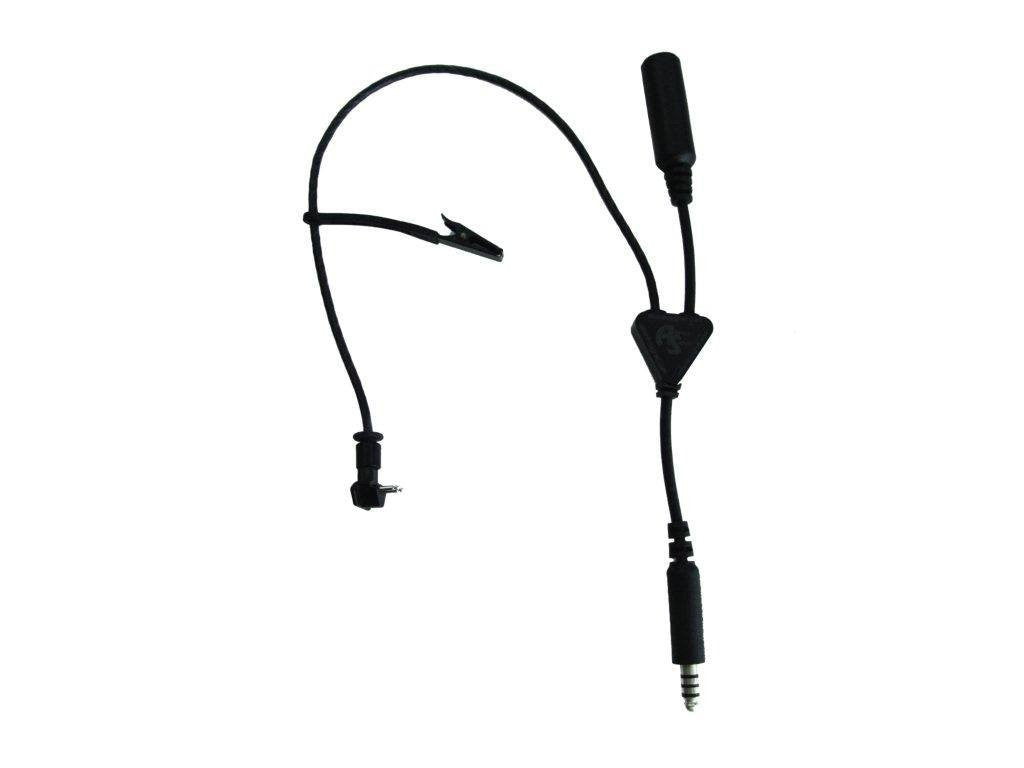 3M PELTOR Communication Cable Kit - for FM53 - M50 - C50 Protective Masks - 88055-00000