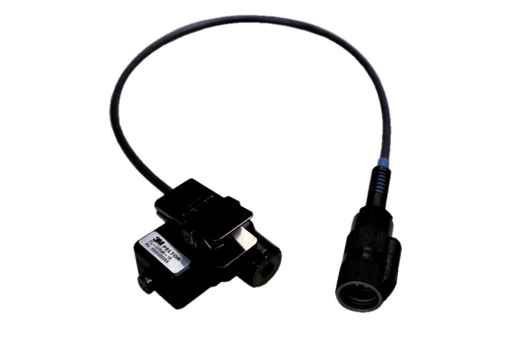 3M PELTOR Push-To-Talk (PTT) Adapter - Black - FL-U/94A-19
