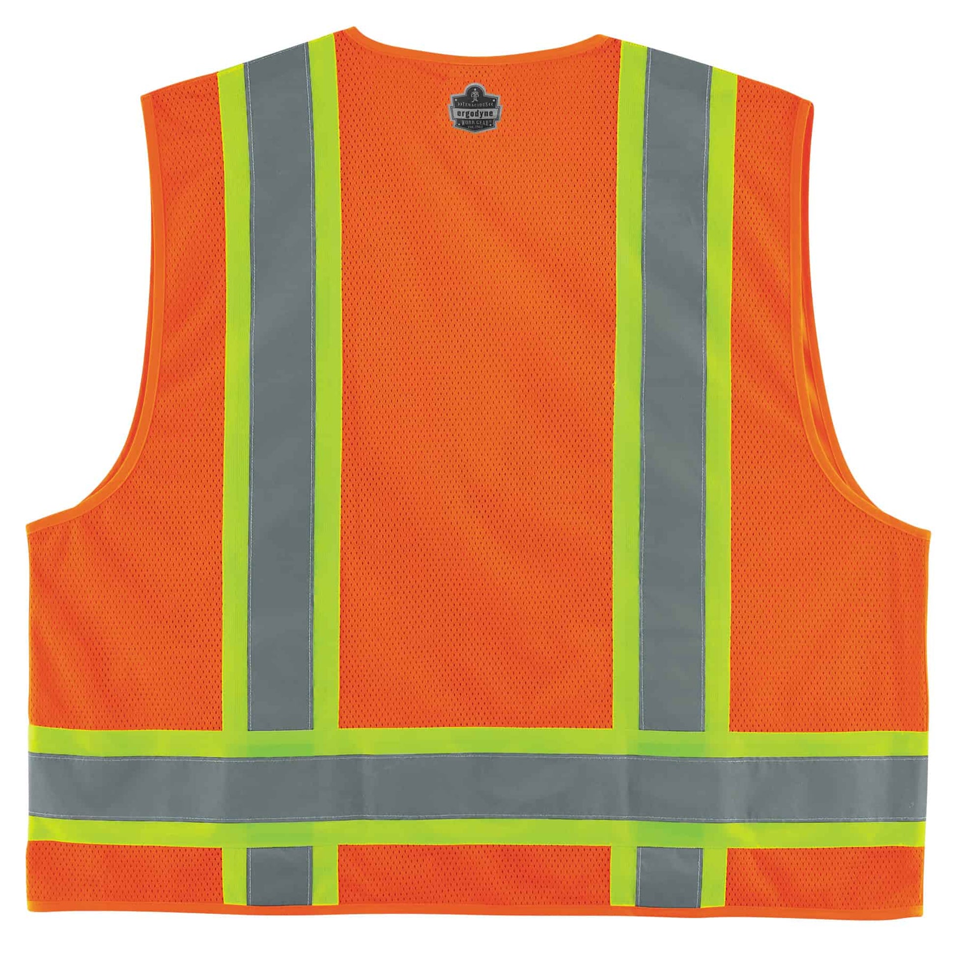 Ergodyne GloWear 8248Z Two-Tone Surveyors Vest - Type R, Class 2, Zipper - Orange