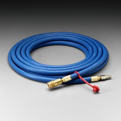 3M Supplied Air Respirator Hose W-9435-25/07010(AAD), 25 ft, 3/8 in ID, Industrial Interchange Fittings, High Pressure 1 EA/Case