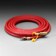 3M Supplied Air Hose W-3020-25/07033(AAD), 25 ft, 1/2 in ID, Industrial Interchange Fittings, Low Pressure 1 EA/Case