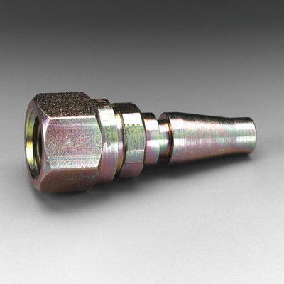 3M Schrader Plug W-3183-2, 1/4 in Body Size, 1/4 in FPT, Schrader 2 EA/Case