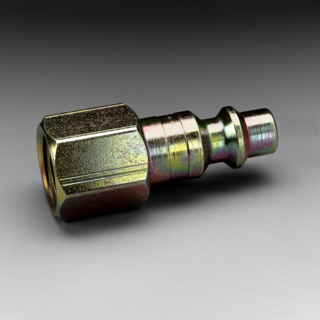 3M Plug W-3080-2, 1/4 in Body Size, 1/4 in FPT, Industrial Interchange 2 EA/Case