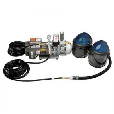 Allegro Deluxe Supplied Air Shield/Helmet System - 9247