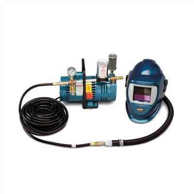 Allegro Deluxe Supplied Air Shield and Welding Helmet System
