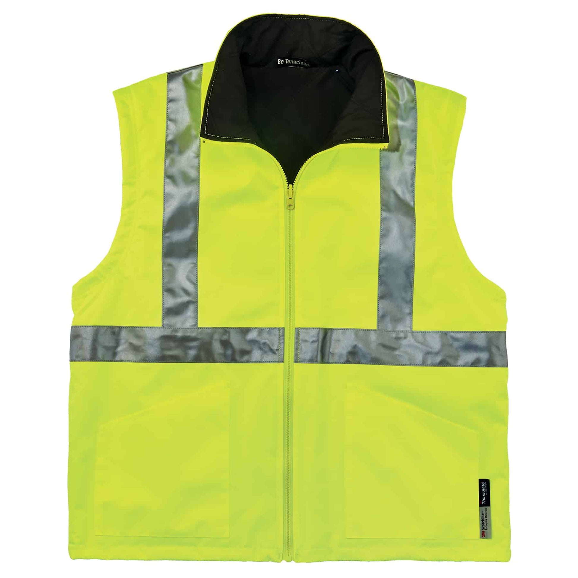 Ergodyne GloWear 8385 4-in-1 Hi-Vis Winter Jacket Parka - Type R, Class 3/2 - Lime