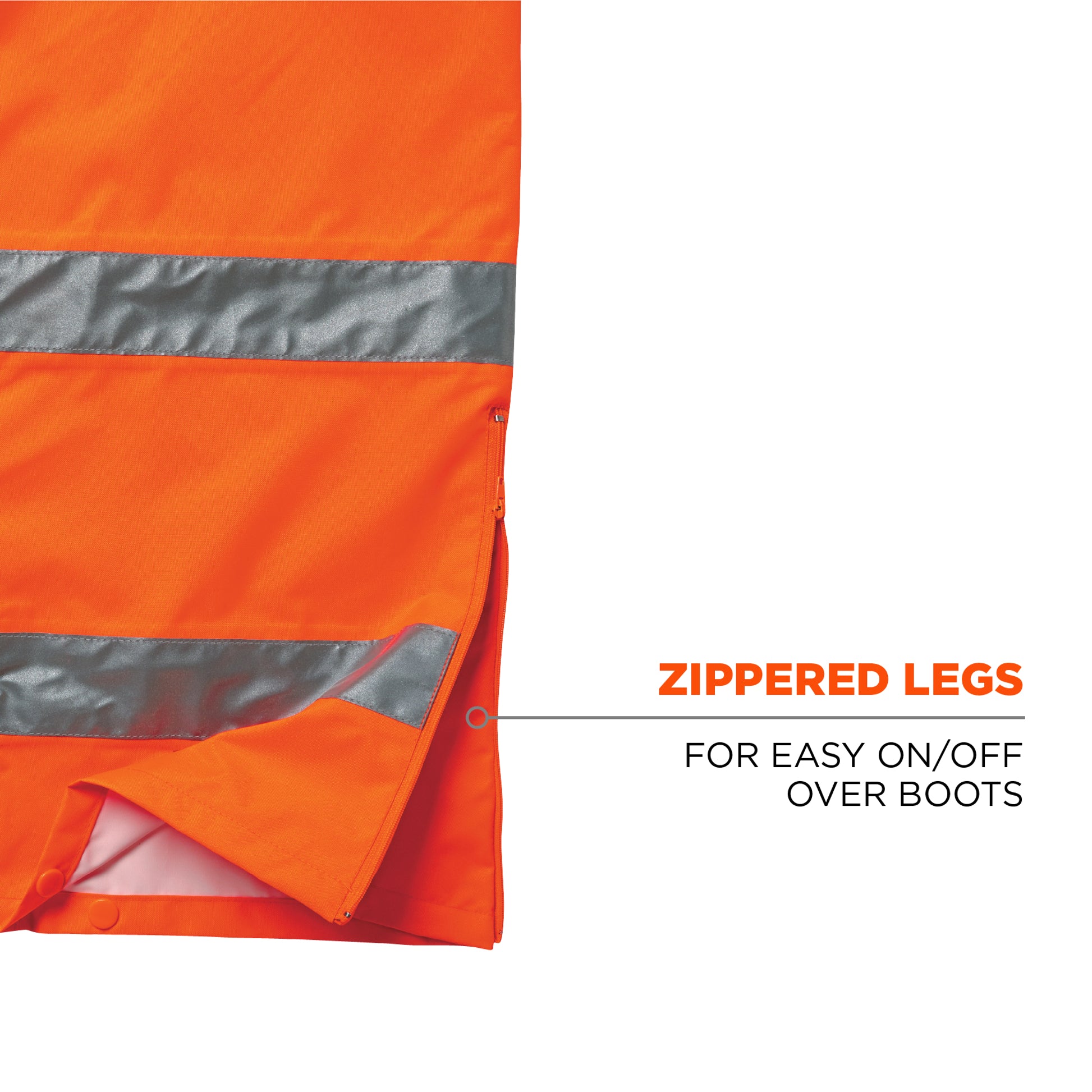 Ergodyne GloWear 8925 Hi-Vis Thermal Pants - Class E - Orange