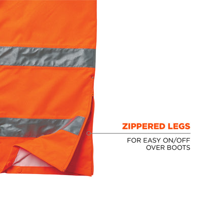 Ergodyne GloWear 8925 Hi-Vis Thermal Pants - Class E - Orange